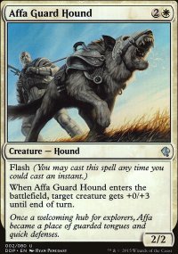 Affa Guard Hound - Zendikar vs. Eldrazi